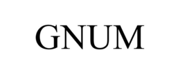 GNUM trademark