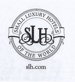 SLH SMALL LUXURY HOTELS OF THE WORLD SLH.COM trademark