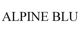 ALPINE BLU trademark