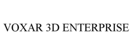 VOXAR 3D ENTERPRISE trademark