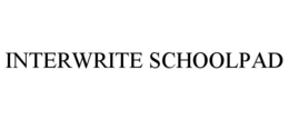 INTERWRITE SCHOOLPAD trademark