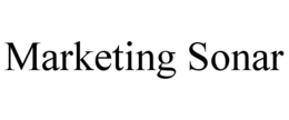 MARKETING SONAR trademark