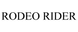 RODEO RIDER trademark