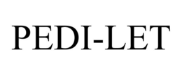 PEDI-LET trademark