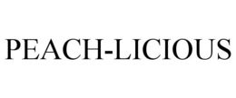 PEACH-LICIOUS trademark