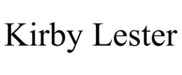KIRBY LESTER trademark