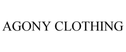 AGONY CLOTHING trademark