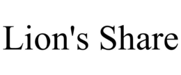 LION'S SHARE trademark