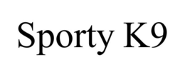 SPORTY K9 trademark