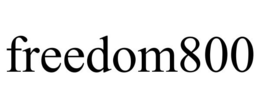 FREEDOM800 trademark