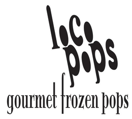 LOCO POPS GOURMET FROZEN POPS trademark