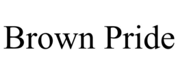 BROWN PRIDE trademark