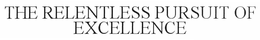 THE RELENTLESS PURSUIT OF EXCELLENCE trademark