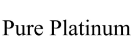 PURE PLATINUM trademark