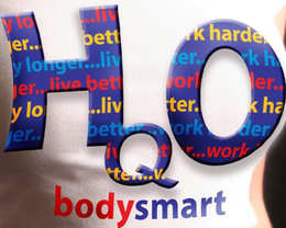HQO BODYSMART WORK HARDER... PLAY LONGER... LIVE BETTER... trademark