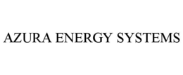 AZURA ENERGY SYSTEMS trademark