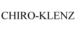 CHIRO-KLENZ trademark