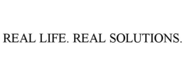 REAL LIFE. REAL SOLUTIONS. trademark