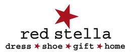 RED STELLA DRESS SHOE GIFT HOME trademark