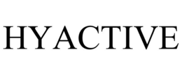HYACTIVE trademark