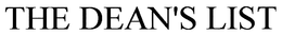 THE DEAN'S LIST trademark