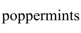 POPPERMINTS trademark