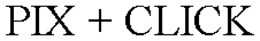 PIX + CLICK trademark
