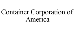 CONTAINER CORPORATION OF AMERICA trademark