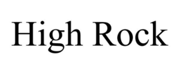 HIGH ROCK trademark