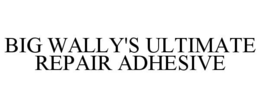 BIG WALLY'S ULTIMATE REPAIR ADHESIVE trademark