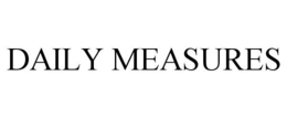 DAILY MEASURES trademark
