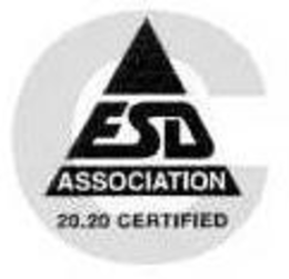 ESD ASSOCIATION 20.20 CERTIFIED trademark