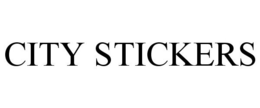 CITY STICKERS trademark