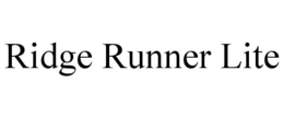 RIDGE RUNNER LITE trademark