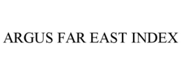 ARGUS FAR EAST INDEX trademark