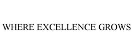 WHERE EXCELLENCE GROWS trademark