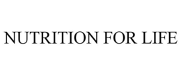 NUTRITION FOR LIFE trademark