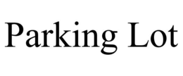 PARKING LOT trademark