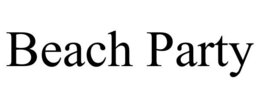 BEACH PARTY trademark