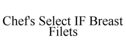CHEF'S SELECT IF BREAST FILETS trademark