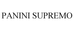 PANINI SUPREMO trademark
