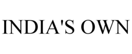 INDIA'S OWN trademark