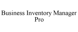 BUSINESS INVENTORY MANAGER PRO trademark