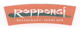 ROPPONGI RESTAURANT SUSHI BAR trademark