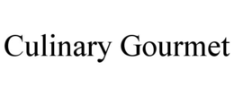 CULINARY GOURMET trademark