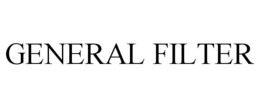 GENERAL FILTER trademark