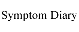 SYMPTOM DIARY trademark