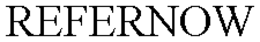 REFERNOW trademark