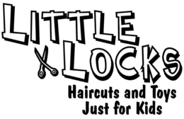LITTLE LOCKS HAIRCUTS AND TOYS JUST FOR KIDS trademark