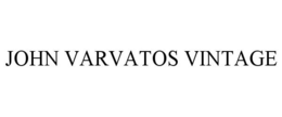 JOHN VARVATOS VINTAGE trademark